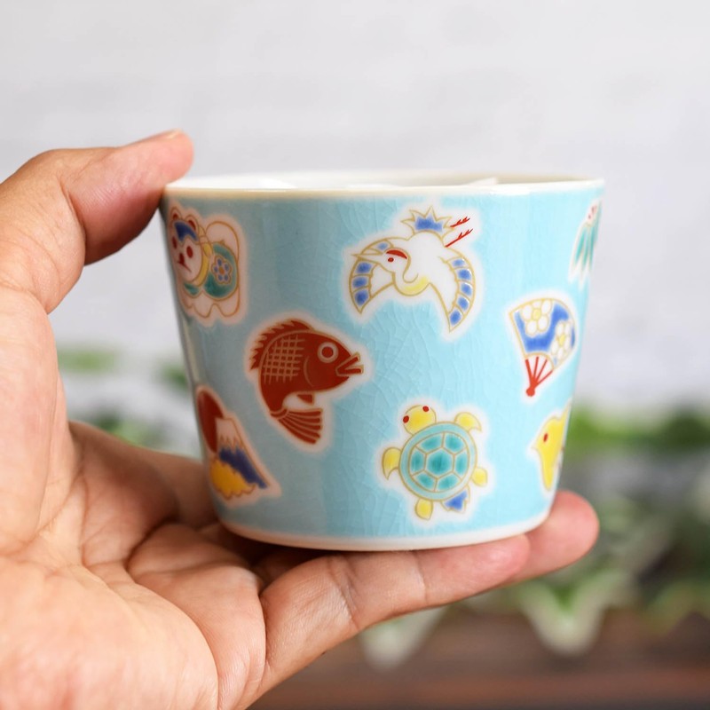 Sobachoko Stylish Tableware, Kutani Ware, Soba Boar, Lucky Charm, Ceramic,