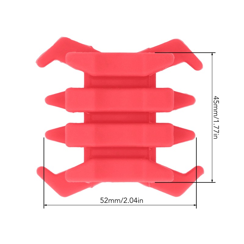 1 Pair Rubber Archery Bow Limbs Vibration Damper Dampener Crab
