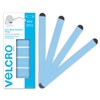 VELCRO Brand Face Mask Extender Straps 4pk Light Blue, 12”