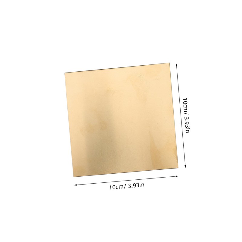 CHILDWEET Crafting Brass Wear-Resistant Plate Sheets for DIY Projects Decorative