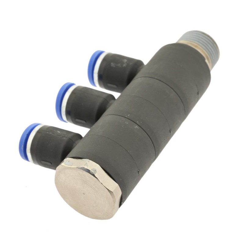IQS 3-Way Distributor Multiple Distributor with Male Thread R 1/4