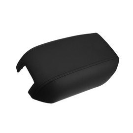 Motoforti Center Console Cover Lid for Volvo XC90 2004-2014 Armrest Cover Pad Replacement Faux Leather Black Long-Lasting