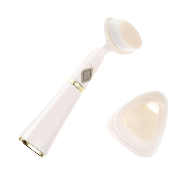 Baluue Face Deep Cleaning Bristle Facial Brush Skin Scrubber High-frequency