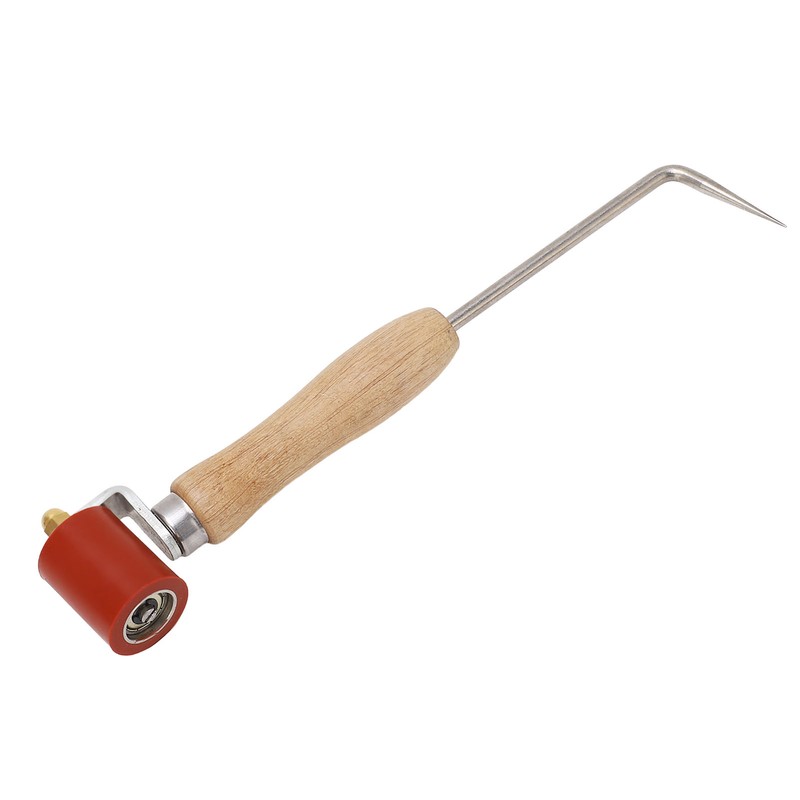 Flat Seam Roller Red Silicone 260℃ High Temperature Resistant 32mm