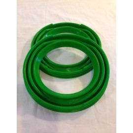 ROCKWELL OFFROAD Pair Of Rockwell Green 2.5 Ton Axle Boots Dust Seals M35 Military Truck Deuce