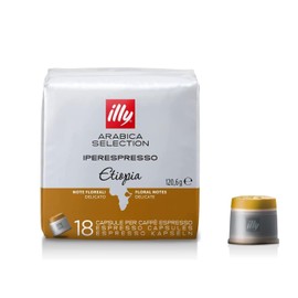 illy Iperespresso Arabica Selection Etiopia Coffee Capsules Pack of 18 Capsules