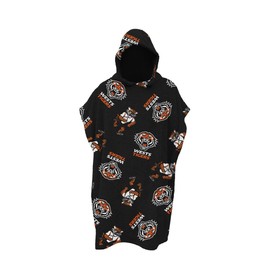 Wests Tigers NRL Rugby League Kids Youth Hooded Beach Towel