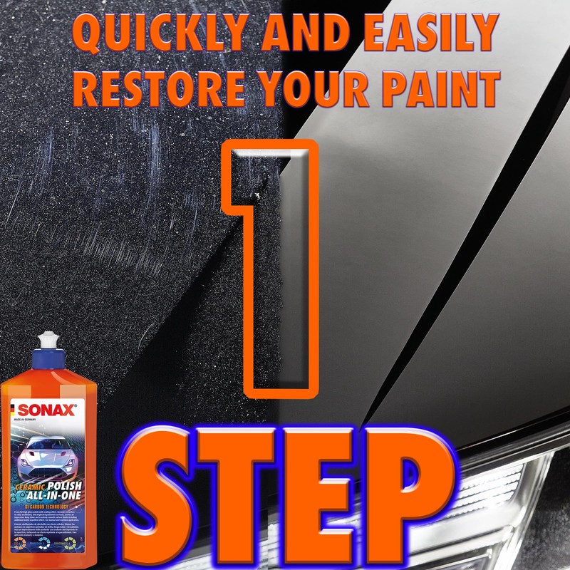 SONAX Ceramic Polish All in One | Si-Carbon Technology for