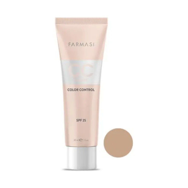 Cc Cream Color Control Farmasi Tono Medium 03