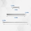 15 Pack Gutter Screw 33047PK 7-Inch Screw & Plastic Ferrule