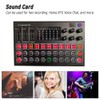 M9 Audio Interface Sound Card Live Voice Mixer External USB