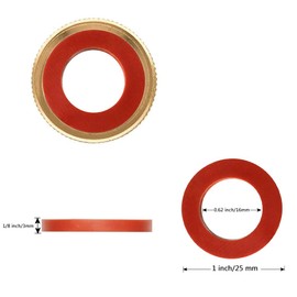 GaiGaiMall 20 Pack Garden Hose Washer Rubber 3/4 Inch Water Hose Gaskets