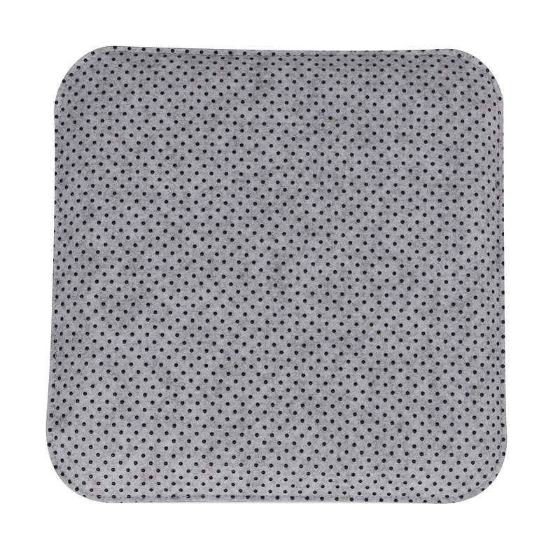 IDIMEX Grace Seat Cushion, Pack of 2, Square Felt Fabric