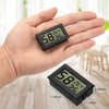 EEEKit 5-Pack LCD Digital Hygrometer Thermometer, Mini Digital Temperature Meter