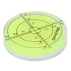 Round Level with 60 mm Diameter and Crystal Clear Scale,