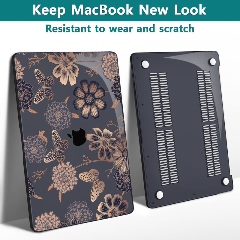 Teryeefi for M1 M2 MacBook Pro 13 inch Case 2022