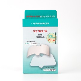 Bring Green Tea Tree Cica Pore Nose Pack 5 sheets 1 -R / 브링그린 티트리 시카 포어 코팩 5매 1개 -R