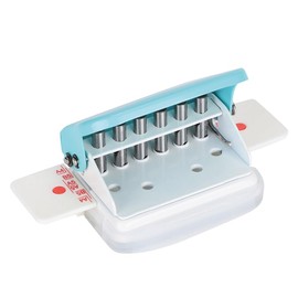 Hole Puncher, Hole Punch Manual Punching Machine Mini Binding Machine Adjustable A4 Holes Punch Handheld Tools for Working Crafting Scrapbooking Schools Cards Arts Projects Offices Photo DIY