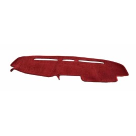 C&R Dash Covers 1987-1988 Toyota Pick Up Dash Cover Red Velour