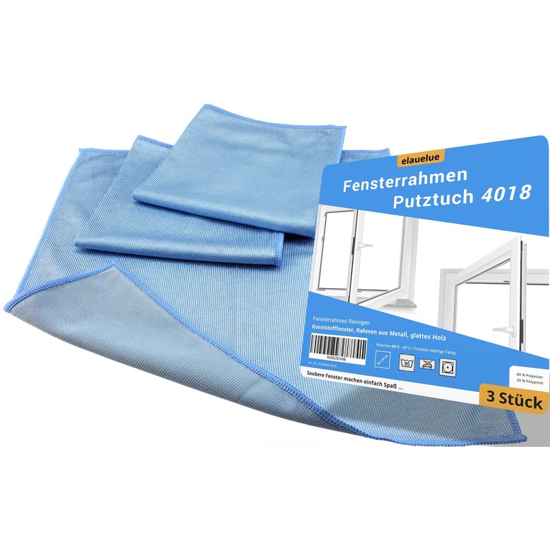 elauelue Window Frame Cleaning Cloth 4018 – Cleaning Plastic Window