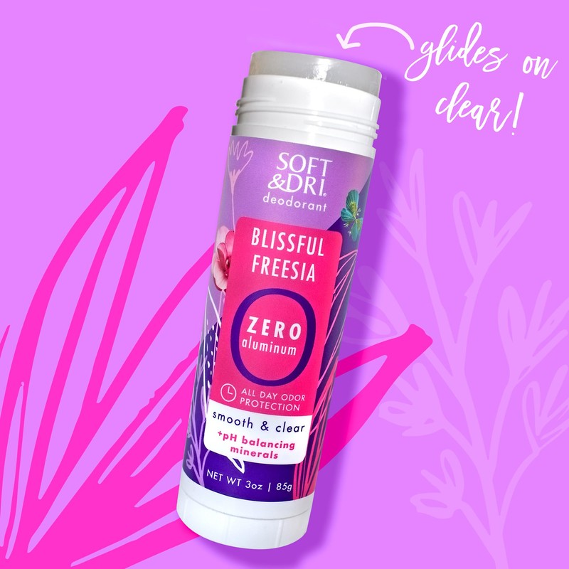 Soft & Dri Blissful Freesia Aluminum Free Deodorant, 3 oz,