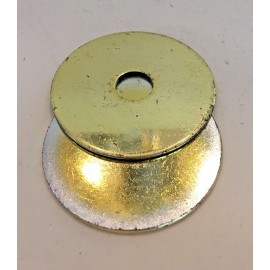 LOT OF 3: 1-3/4" heavy steel washer LAMP PARTS