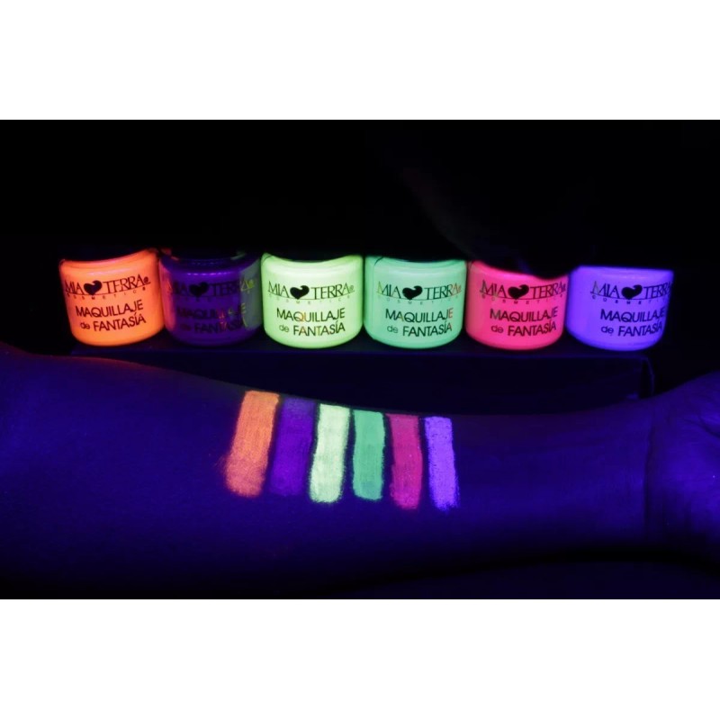 Mia Terra Cosmetics Pintura Pintacaritas Bodypaint Fiesta Cremoso 25 Pzas