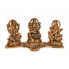 NOBILITY Decorative Laxmi Ganesha Sitting Diya Statue - Puja Showpiece