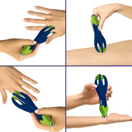 GAME ON Finger Massager for Arthritis, Thumb and Wrist Roller Massager to Support Hand Circulation, Reduce Pain, Numbness and Stiffness