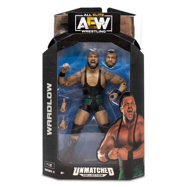 AEW Unmatched Unrivaled Luminaries Collection Wrestling Action Figure (Choose Wrestler) (Wardlow)
