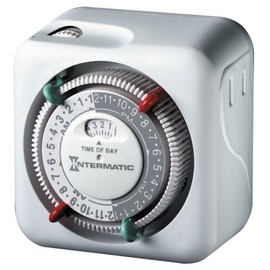 Intermatic Lamp and Appliance Security Timer TN111C70 with 2 On/Off Settings