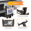 WeiSen Dual Flag Pole Holder Mount Kit with Hitch Receiver