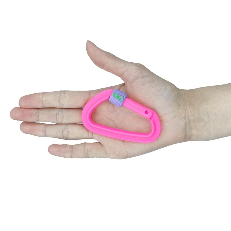 YKK BBC Carabiner Large Mini Compact Key Holder Plastic Lightweight