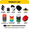 Holikme 30 Piece Drill Brush Set, Scrub Pads Scrubber Brush