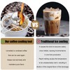 FWUNYVN Coffee Cooling Tool,Reusable Stainless Steel Coffee Cooler Ball for