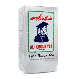 Al-Kbous Fine Black Tea Selected From The Best Tea Farms (3.52 oz / 100 gm) Al kbous Alkabous Alkaboos Soft Loose Organic Arabian Natural With Pure Oriental Strong Rich Taste شاي الكبوس