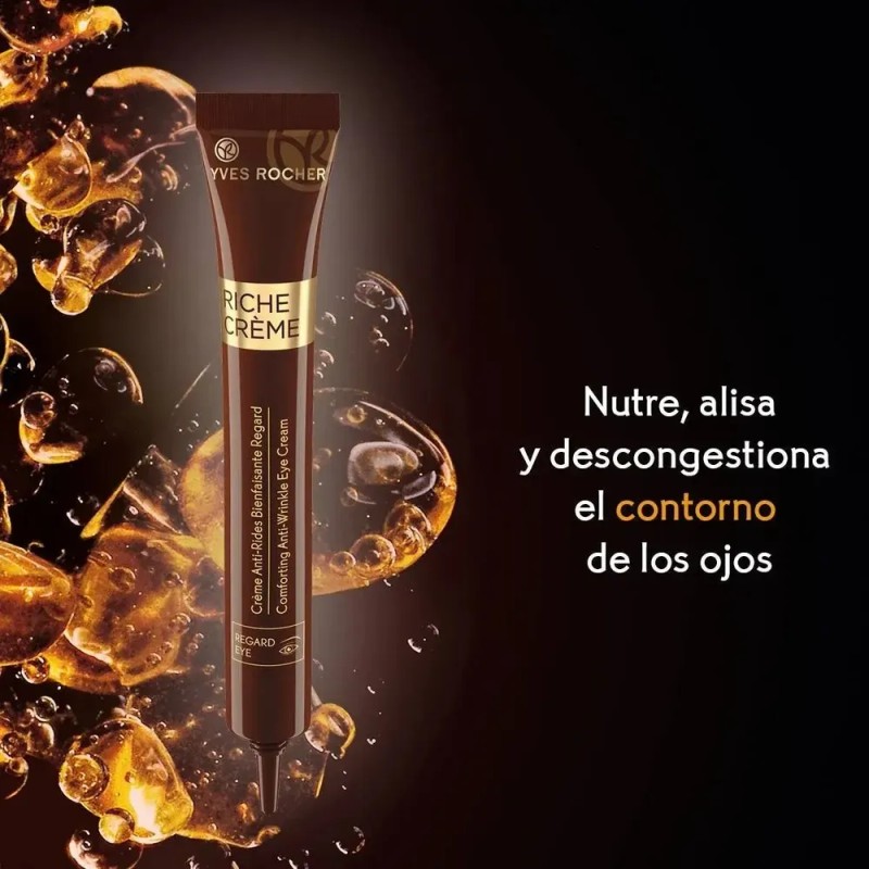 Crema Antiarrugas Contorno De Ojos Riche Creme Yves Rocher Tipo