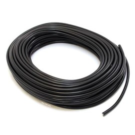 Black Spark Plug Wire - 7mm - Silicon Jacketed - 4 Foot Length