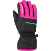 Reusch Alan Junior Unisex Finger Gloves Black/Pink Glo 5