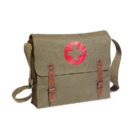 8141 Olive Drab NATO Canvas Medic Bag