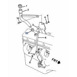 General Motors OEM 10198950 Oil Filler Tube Grommet 92-98 GM Heavy Duty Trucks w/454,366 Engine