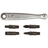 Xcelite XL75V 5-Piece Midget Ratchet Offset Screwdriver Kit