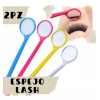 Veraly 2 Espejo Lash O Dental Extension De Pestañas Plástico
