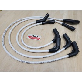 Ton's 8mm Harley-Davidson 2017+ Road King Milwaukee M8 spark plug wires White