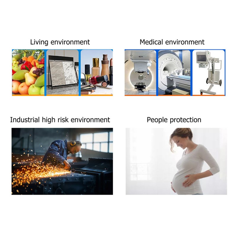 Nuclear Radiation Detector High Accuracy β γ X Testing Portable