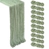 Heneger 10 Pack 17 x 108 Inch Sage Green Table
