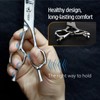 FOGOSP Professional 3D Curved Chunkers Dog Grooming Scissors 7in Magic