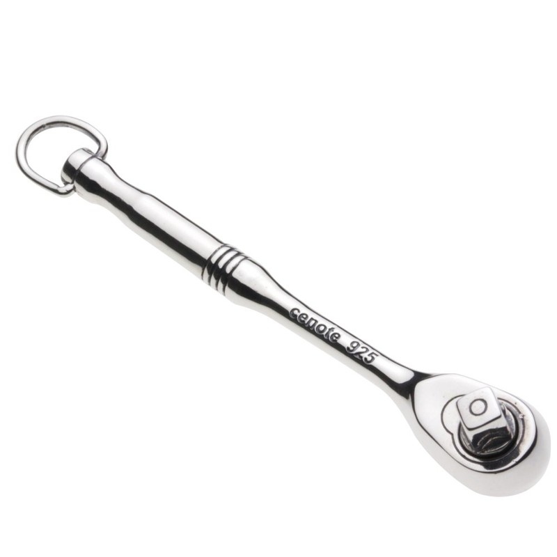 Cenote p0668 Ratchet Handle Pendant Tool [Silver 925 Silver Accessories],