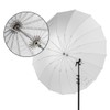 Glow Easy Lock X-Large Deep Translucent Fiberglass Umbrella (65")