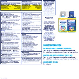 Mucinex Fast-MAX? Adult Liquid - Day & Nightshift Cold & Flu 3/(2x6) oz. 1 ea (Pack of 3)